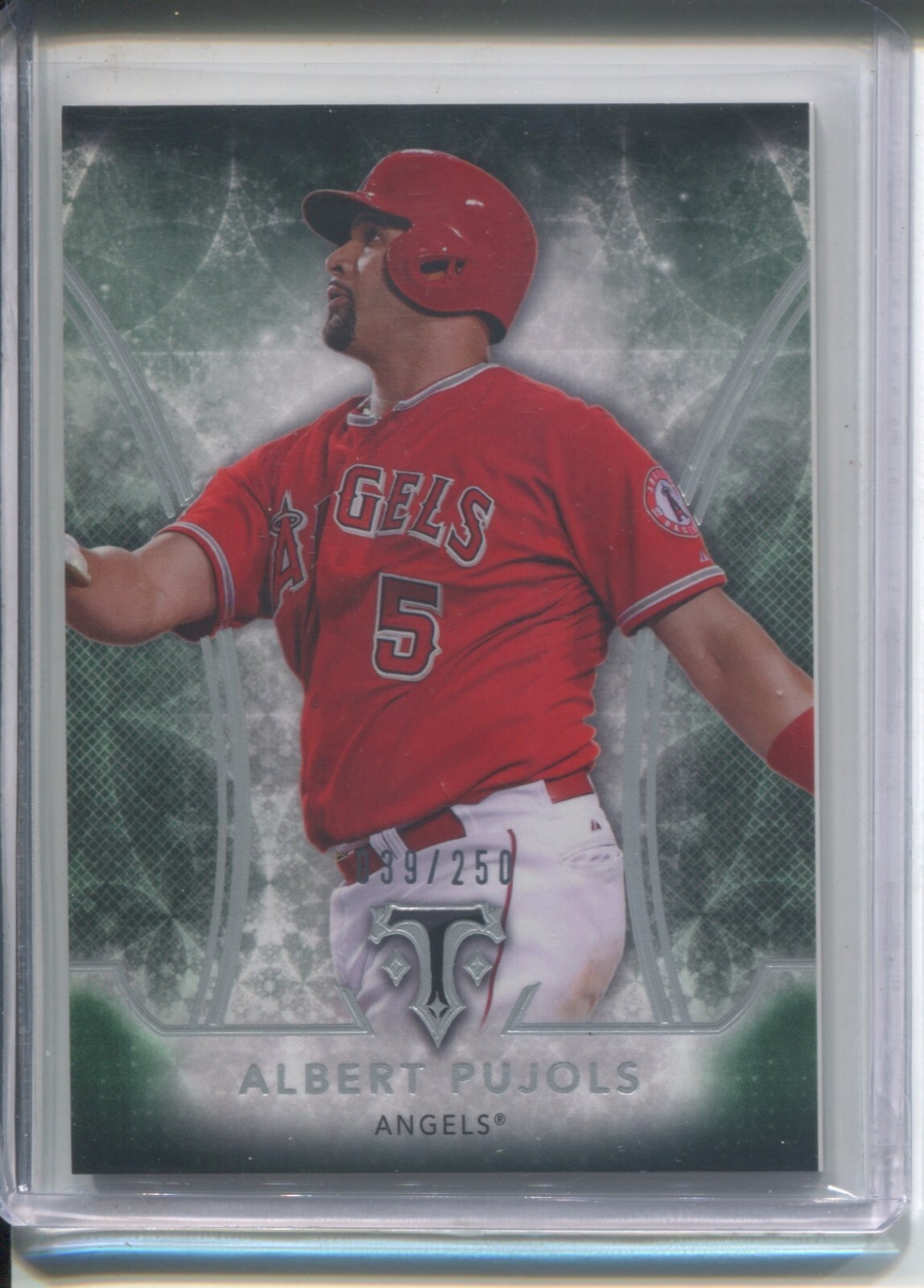 2015 Topps Triple Threads Emerald #44 Albert Pujols /250