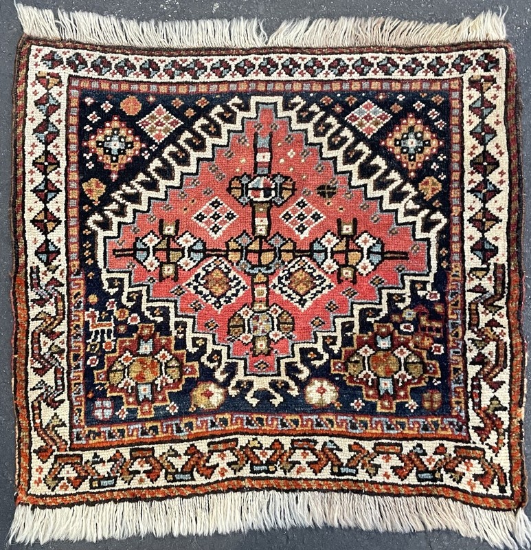 AN AUTHENTIC QHASH QHAEI BAG FACE , COLLECTOR ITEM 18” X 20”