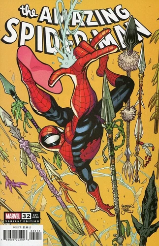 AMAZING SPIDER-MAN #32 GLEASON 1:25 VARIANT | MARVEL COMICS 2023