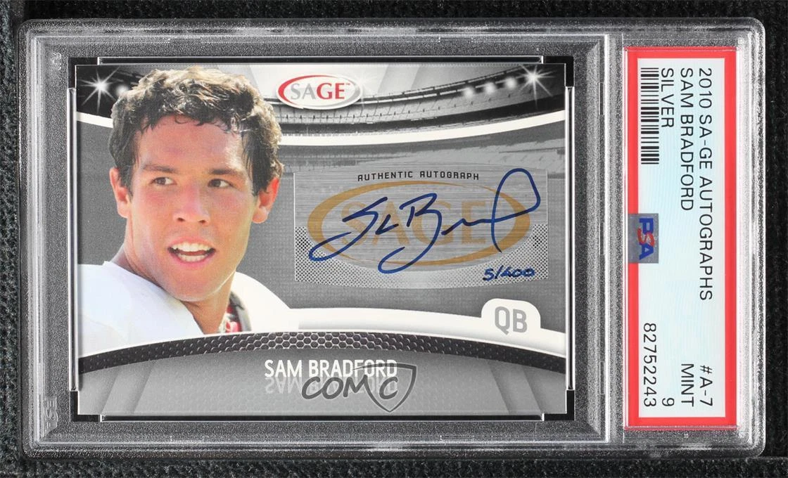 Sam Bradford SA-GE Autographs #A7 Silver