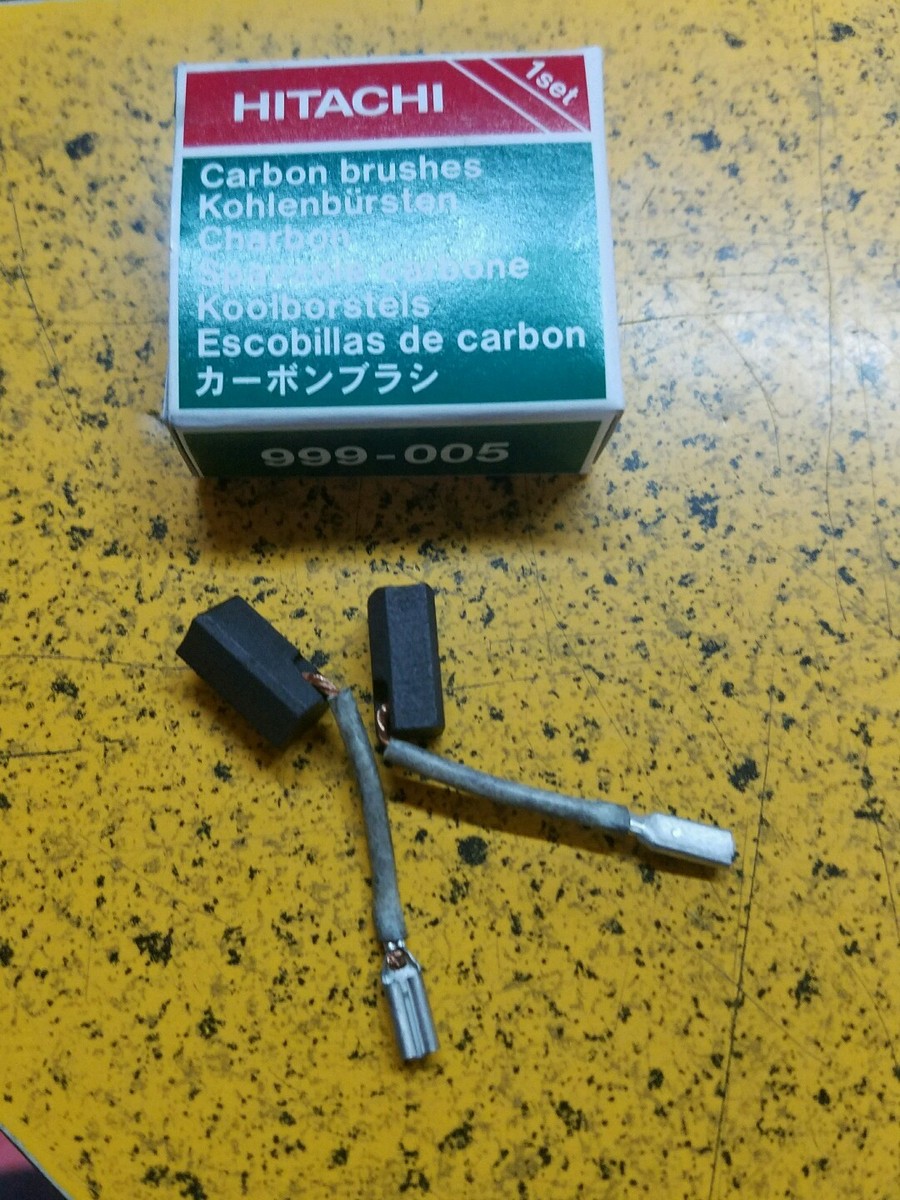 Lot De 2 Balais Charbon Pour Meuleuse Hitachi - Modèles G10SR3, G12SR3, G13SN, Etc.