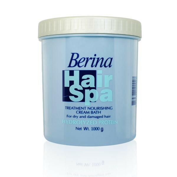 Berina Hair Spa Hydrolyzed Protein Treatment Nourishing Cream Bath