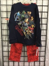 Marvel Kids Avengers 2 Piece Pajama Set Size 8