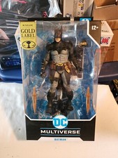 2020 Todd McFarlane Toys Gold Label DC Multiverse 7" Batman Figure New Boxed