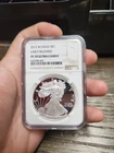 2012-W $1 PROOF AMERICAN SILVER EAGLE, 1 OZ .999 NGC PF-70 ULTRA CAMEO!