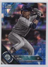 2016 Topps Box Set Chrome Sapphire Edition /250 Norichika Aoki Nori #386 2f4