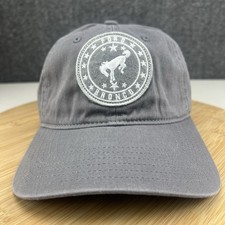Ford Bronco Logo Promo Hat Cap Strapback OSFM Gray Embroidered Promotional