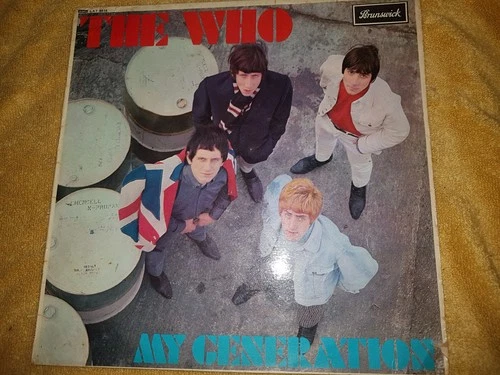 VG+ UK BRUNSWICK LP - THE WHO - MY GENERATION