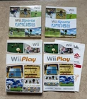Wii Sports & Play Game (Nintendo Wii, 2006) Complete W/ Sleeve & Manual Tested