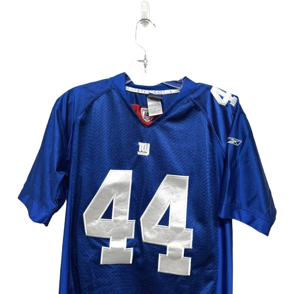 Jersey cosido azul Reebok NFL NY Giants Ahmad Bradshaw 44 niños L (14-16) Foto 2 de 4