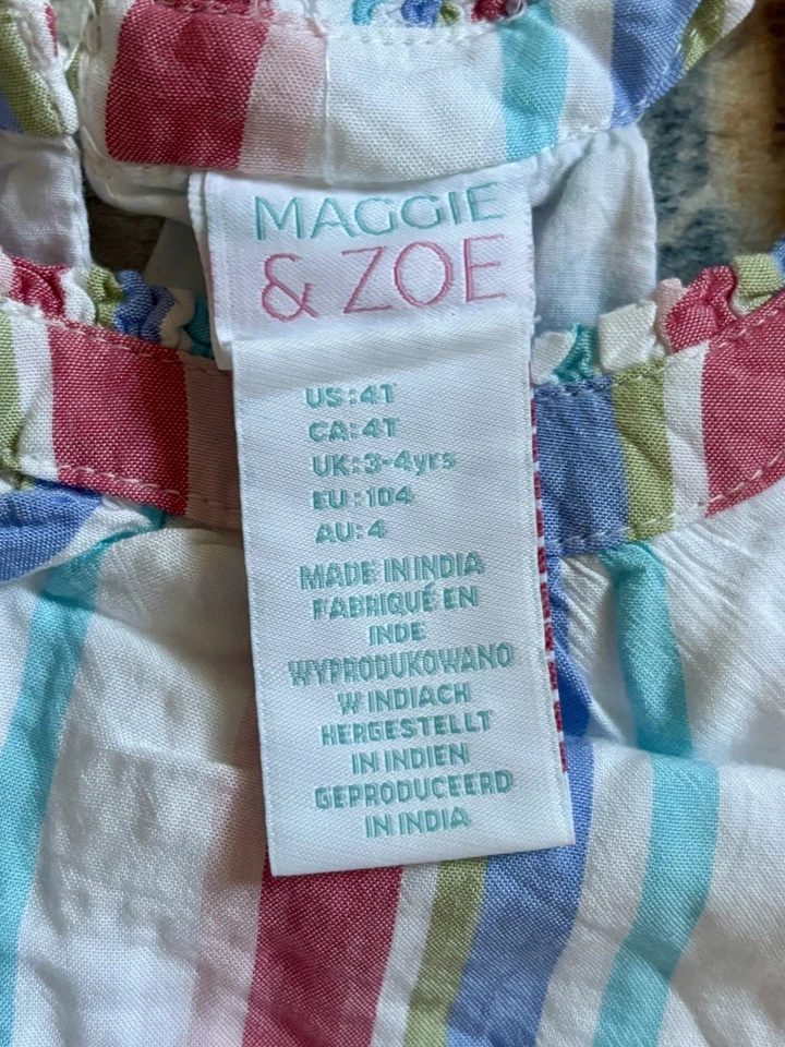 Maggie & Zoe Romper 4T Girls - Image 3 of 4