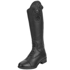 Suedwind Equestrian Black 38 ST Reitstiefel Kinder Nova Kids Fun Leather