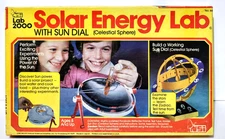 Lab 2000 - Solar Energy Lab - With Sun Dial - Kids Science Kit - 1980 - Open Box