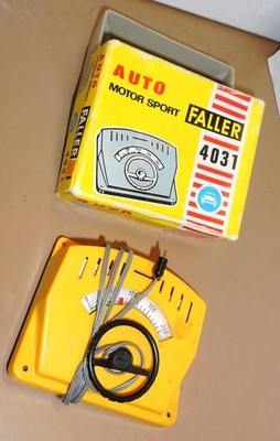 FALLER AMS Fahrregler 4031 gelb in OVP, gebraucht, Funktion OK!