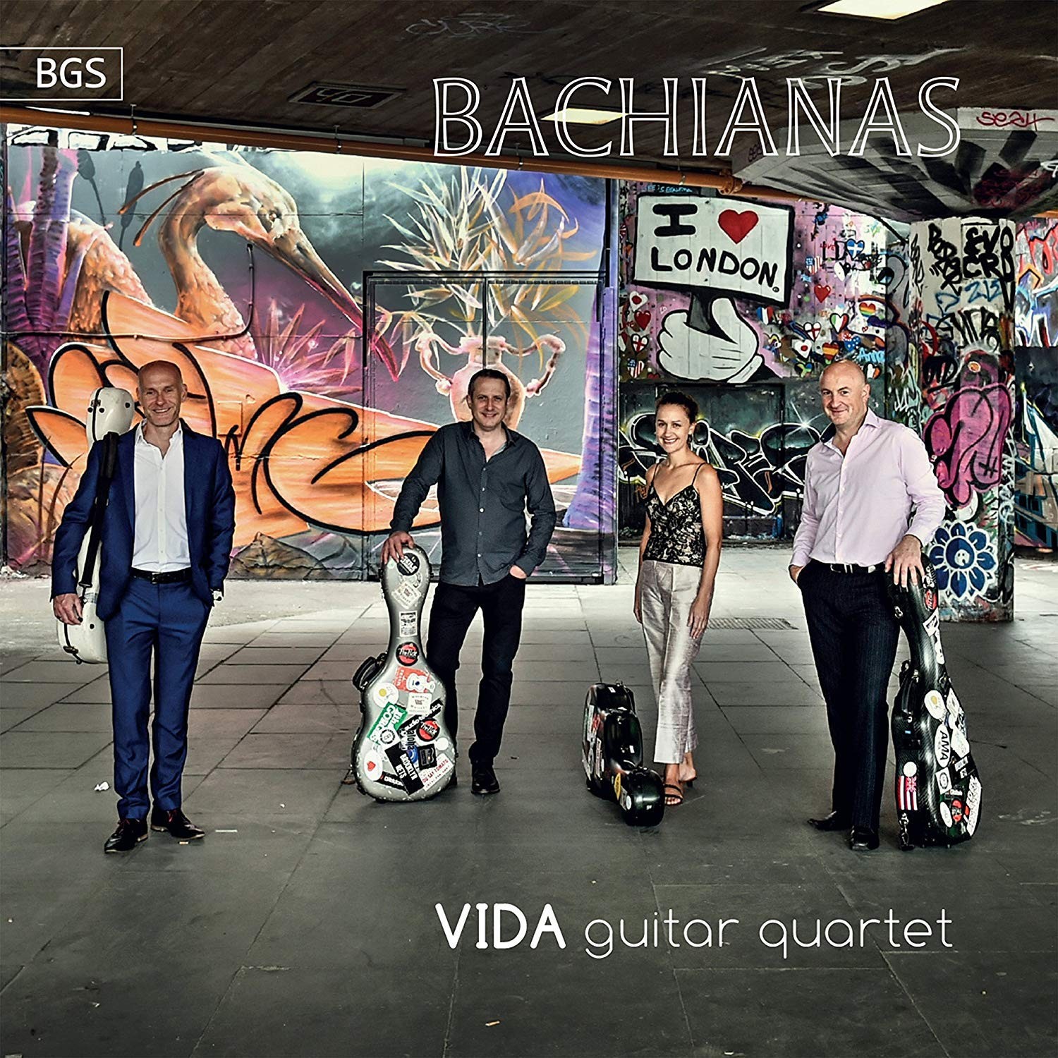 BGS130 Vida Guitar Quartet Bachianas CD BGS130 NEW