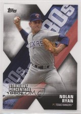 2020 Topps Decade of Dominance Die-Cuts Nolan Ryan #DOD-18 HOF rj1