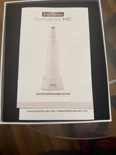 BrightTherapy DermaBraze MD Rechargeable Microdermabrasion Facial Device Kit