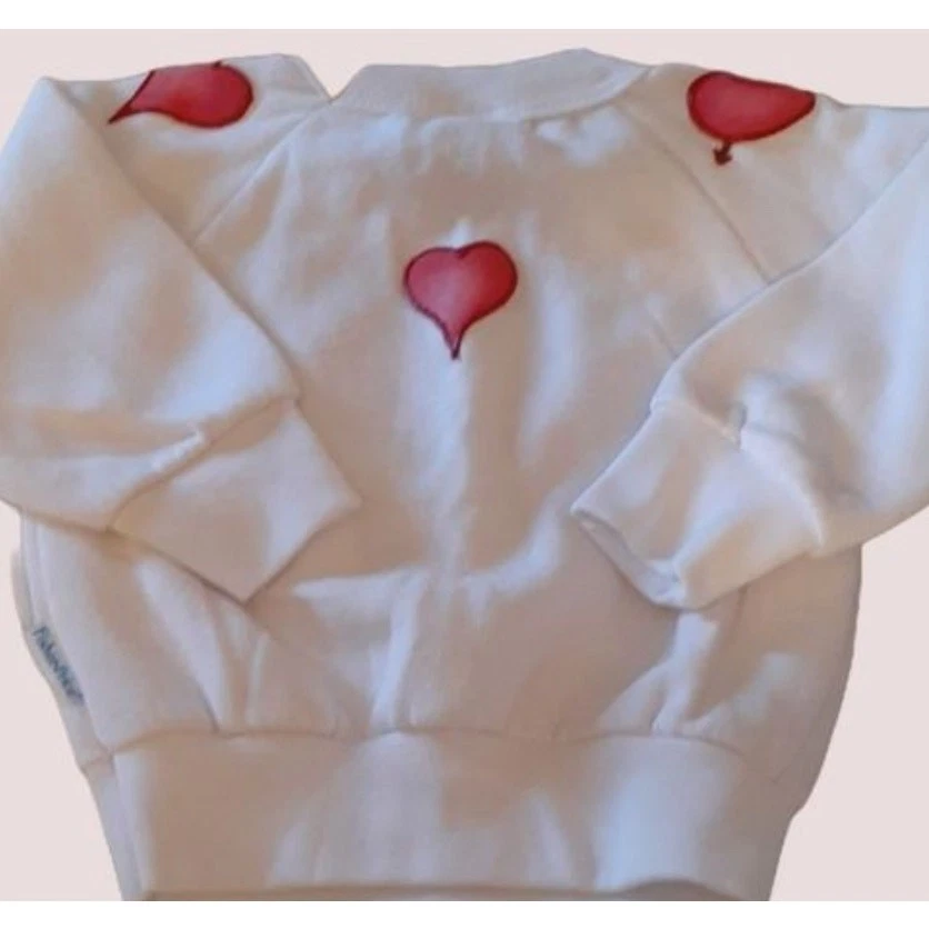 Fisher Price Sudadera Vintage Talla 2 - Corazón/ Años 80 90 Niños Foto 3 de 4