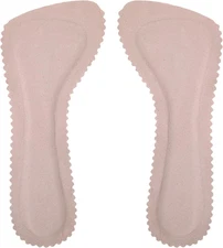 Pigskin High Heel Cushion Inserts, 2 Pairs Arch Support Sandal Inserts Women Inv