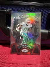 2022 Panini Certified Dark Horses Jaylen Waddle #DH-7 Mirror Red /99 Dolphins