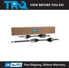 TRQ Front CV Axle Shaft Assembly Set Fits 201...