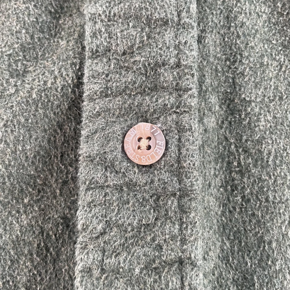 Field & Stream Jacket Mens Large Green Fleece Shirt Jacket Outdoors Hunting - Image 3 of 4