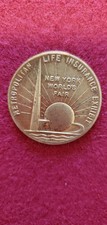 1939 World's Fair New York Metropolitan Life Insurance Exhibit Souvenir Coin