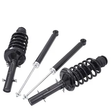 New Complete Set of 4 Front Struts Spring & Rear Shocks For VW Beetle Golf Jetta