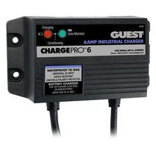 Guest 6A/12V 1 Bank 120V Input On-Board Battery Charger 28106 UPC 093344058257