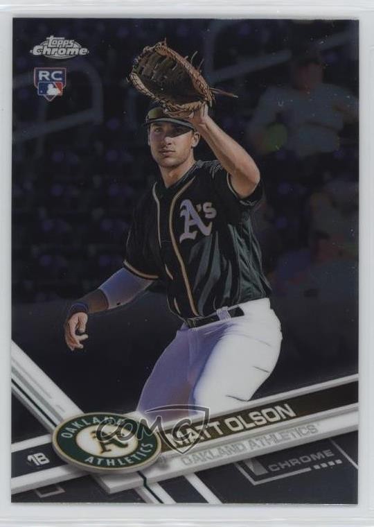 2017 Topps Chrome Matt Olson #98 2p7