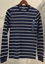 NWT Polo Ralph Lauren Sleepwear Thermal Waffle Knit Shirt Men's S Pajama 45