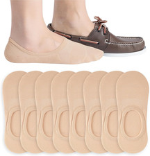 No Show Socks Men - Non Slip, Invisible  Low Cut Ankle - Casual  Formal Socks