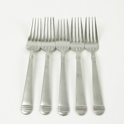 Set Aus 5 Hampton Silversmiths Arielle Edelstahl Gabeln