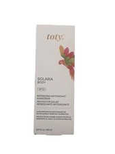 Toty Solaria Body SPF 50 Refreshing Antioxidant Sunscreen 5.07 fl oz Exp 6/2027