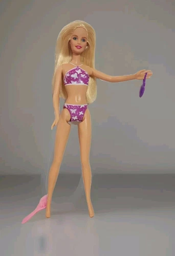 Vintage Palm Beach 2001 Barbie Doll Always Dressed Mattel 53457 green eyes ooak