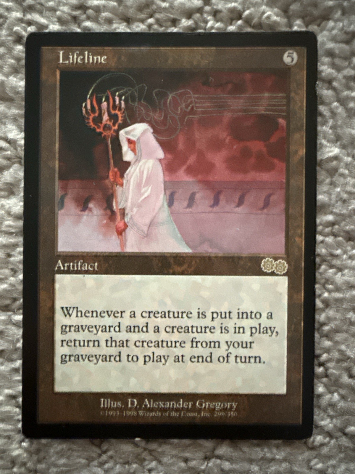 Lifeline Urza’s Saga Rare MTG EDH Combo Artifact Magic Card LP