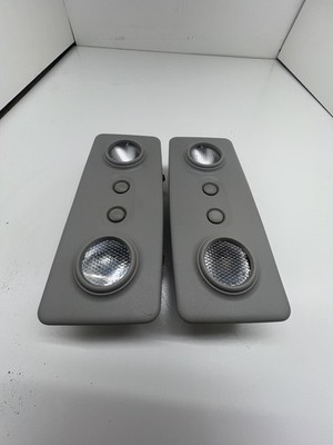 PAIR 2007-2017 GMC Acadia Traverse Enclave Overhead Console Dome Map Light OEM
