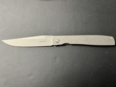 Böker Plus CAGE 5VKB6 Titanium Frame Lock D2 Blade Limited 0958/1000