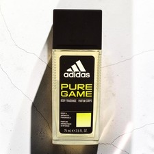 Adidas Pure Game by Adidas 2.5 oz Body Fragrance Spray for Men Deep  Aromatic