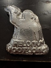 14.88 Ozt Hand Poured .999 Silver Bar “Felony Footlong” ICE Out Commemorative 87.30 per troy oz