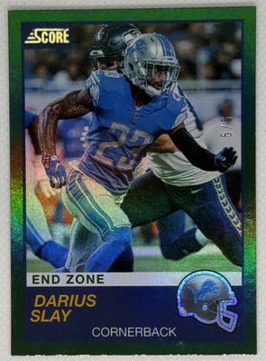 2019 Score - Darius Slay #221 Green Proof  5/5 