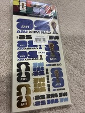 FIFA World Cup Metallic Tattoos 6 Pack Bundle