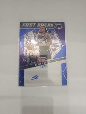 Devin Carter 2024-25 Panini Mosaic Rookie Auto /25 Blue Disco Fast Break - Kings
