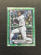 Topps Bowman Chrome Lunar Glow Refractor  Spencer Jones #BCP-32 2024 Yankees