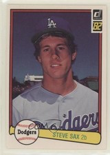 1982 Donruss Steve Sax #624 09zk