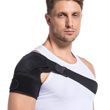 Shoulder Brace for Torn Rotator Cuff - Adjustable Arm Sling  Compression Sleeve