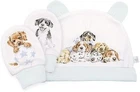 Wrendale Designs Hat & Mitten Set - Little Paws