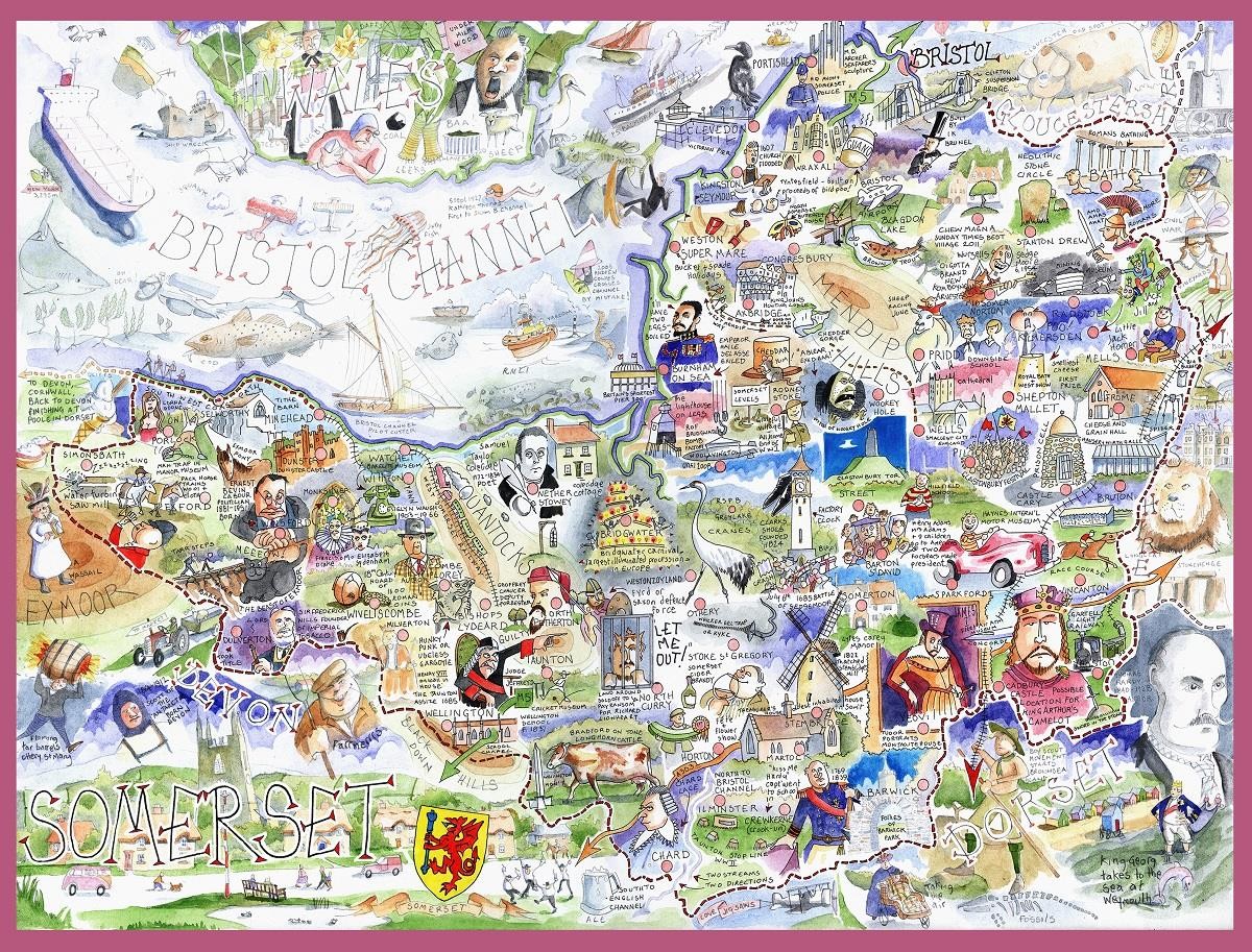Somerset - Tim Bulmer Jigsaw Puzzle - 1000 Pieces