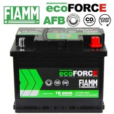 BATTERIA PER FIAT PUNTO GRANDE PUNTO EVO START & STOP FIAMM TR680H 60Ah 680A