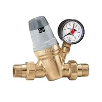 "Caleffi 5350 Druckminderer 1\" Mit Manometer 25 Bar Max 1-6 Bar"